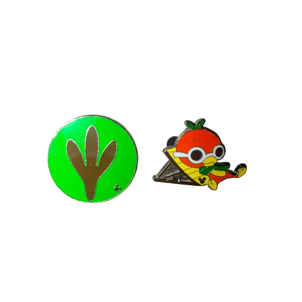 Disney Hidden Mickey Pin Lot Orange Bird Wilderness Explorer Up